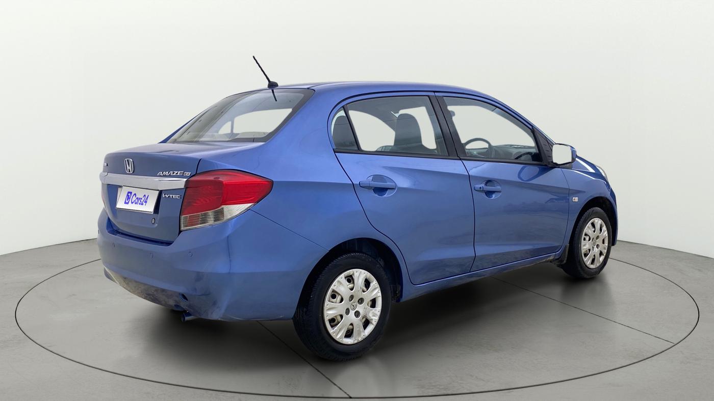 2013 Honda Amaze 1.2L I-VTEC EX, Petrol, Manual, 1,16,263 km, Right Back Diagonal