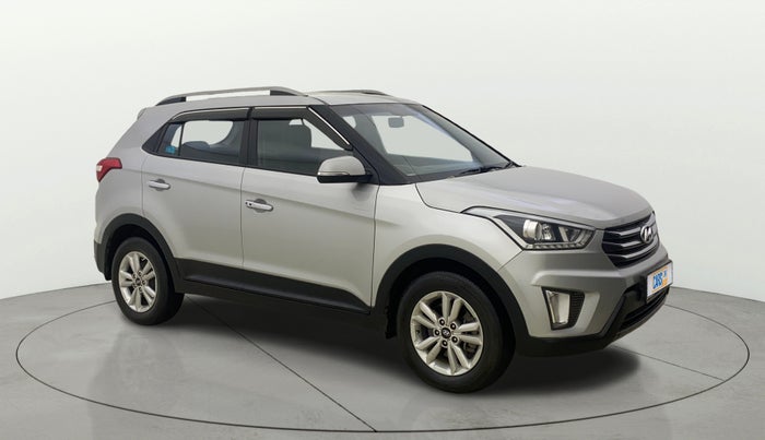 2018 Hyundai Creta SX PLUS 1.6 DIESEL, Diesel, Manual, 1,28,912 km, Right Front Diagonal