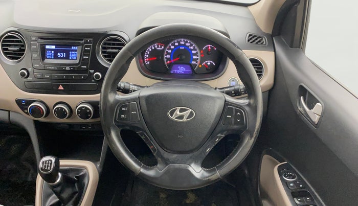 2015 Hyundai Grand i10 ASTA 1.2 KAPPA VTVT, Petrol, Manual, 71,314 km, Steering Wheel Close Up