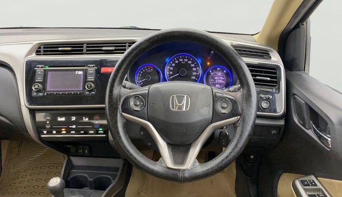 2015 Honda City 1.5L I-VTEC V MT, Petrol, Manual, 83,721 km, Steering Wheel Close Up