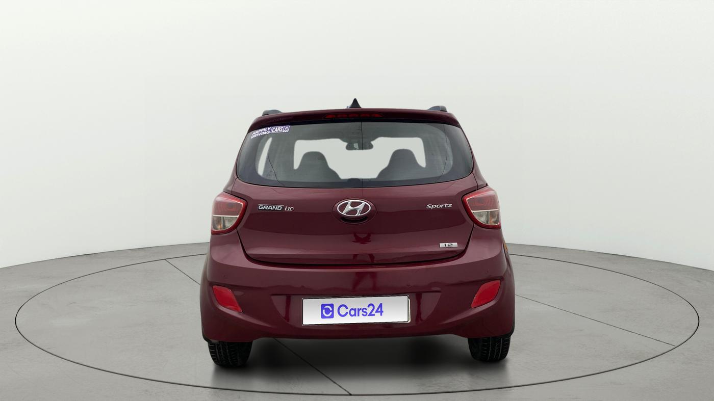 2016 Hyundai Grand i10 SPORTZ 1.2 KAPPA VTVT, Petrol, Manual, 57,589 km, Back/Rear
