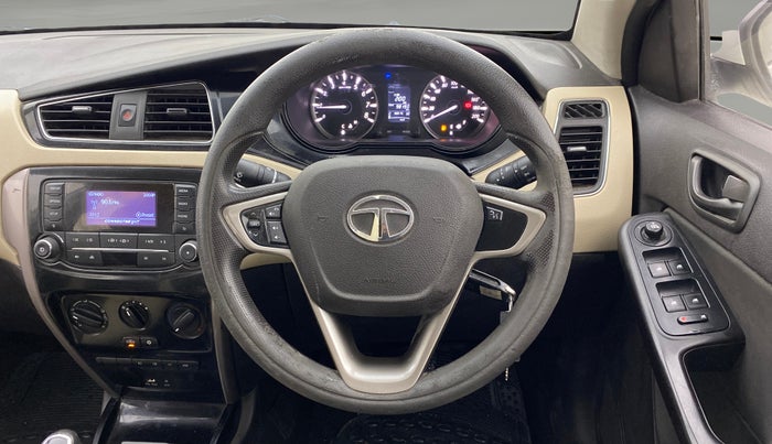 2016 Tata Zest XMS PETROL, CNG, Manual, 98,185 km, Steering Wheel Close Up