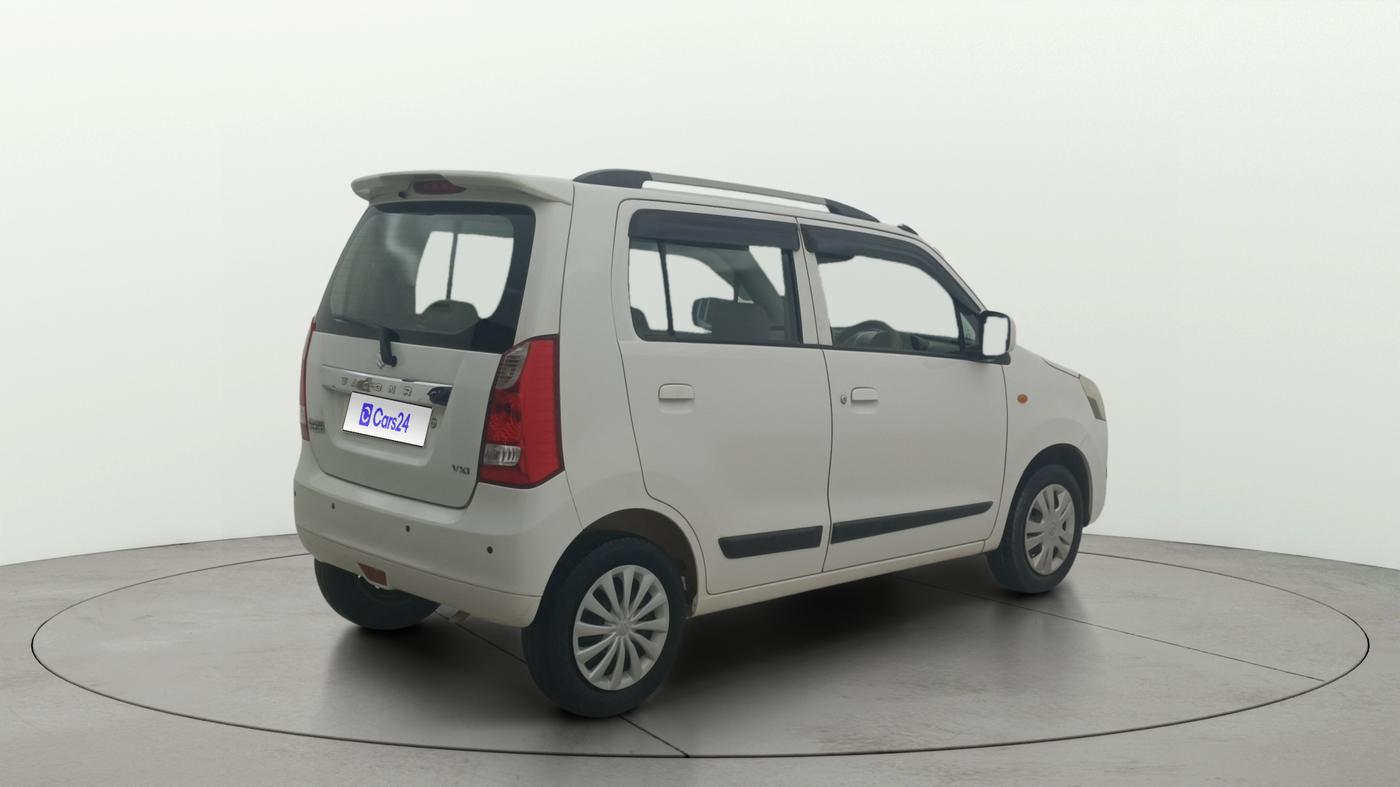 2016 Maruti Wagon R 1.0 VXI AMT, Petrol, Automatic, 48,386 km, Right Back Diagonal