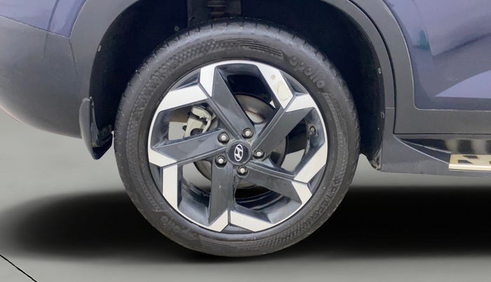 2023 Hyundai ALCAZAR PLATINUM(O) 7STR 1.5 AT, Diesel, Automatic, 19,266 km, Right Rear Wheel