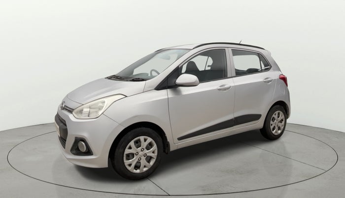2016 Hyundai Grand i10 SPORTZ 1.2 KAPPA VTVT, Petrol, Manual, 84,467 km, Left Front Diagonal