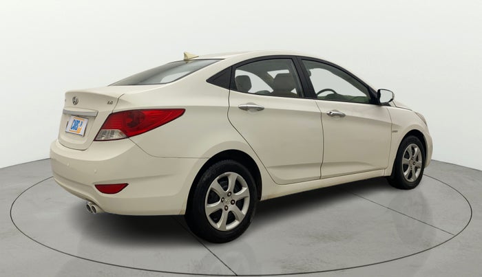 2013 Hyundai Verna FLUIDIC 1.6 VTVT EX, Petrol, Manual, 58,667 km, Right Back Diagonal