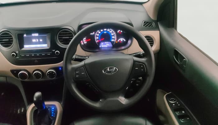 2019 Hyundai Grand i10 MAGNA AT 1.2 KAPPA VTVT, Petrol, Automatic, 80,468 km, Steering Wheel Close Up