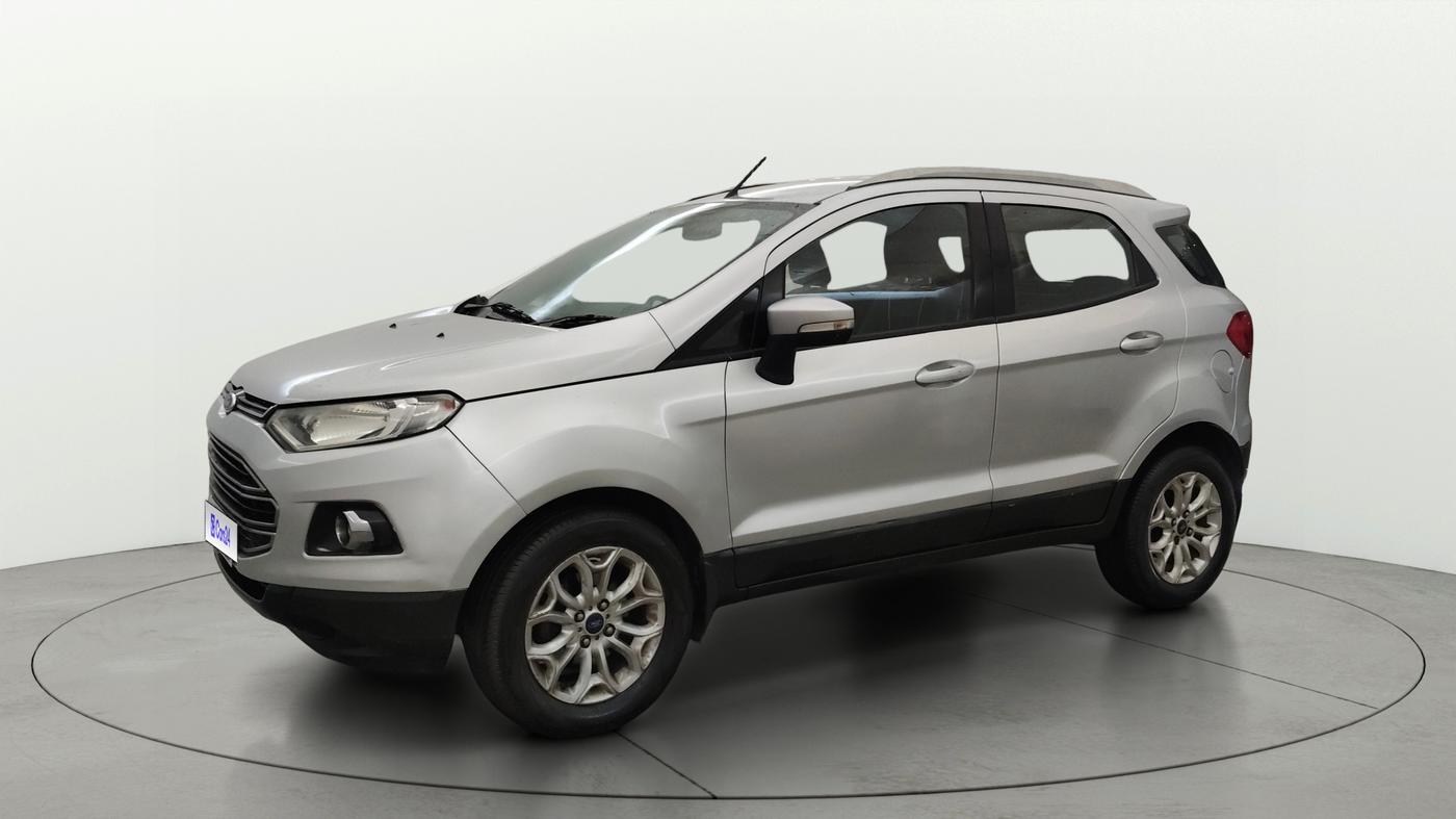 2016 Ford Ecosport TITANIUM 1.5L PETROL, Petrol, Manual, 1,22,788 km, Left Front Diagonal