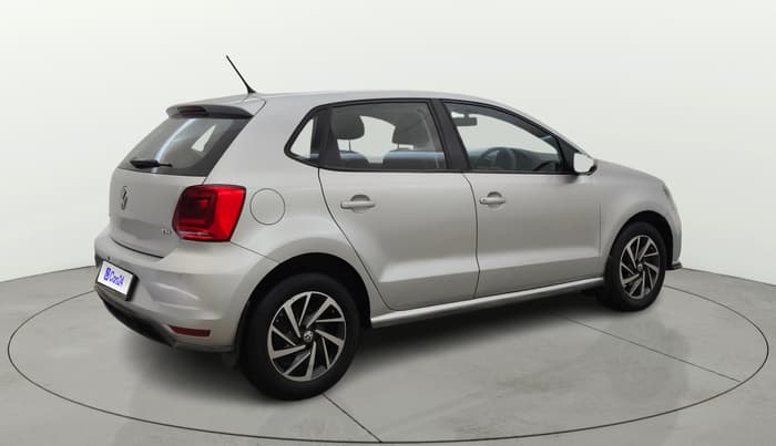 2021 Volkswagen Polo COMFORTLINE 1.0L TSI, Petrol, Manual, 1,09,376 km, Right Back Diagonal