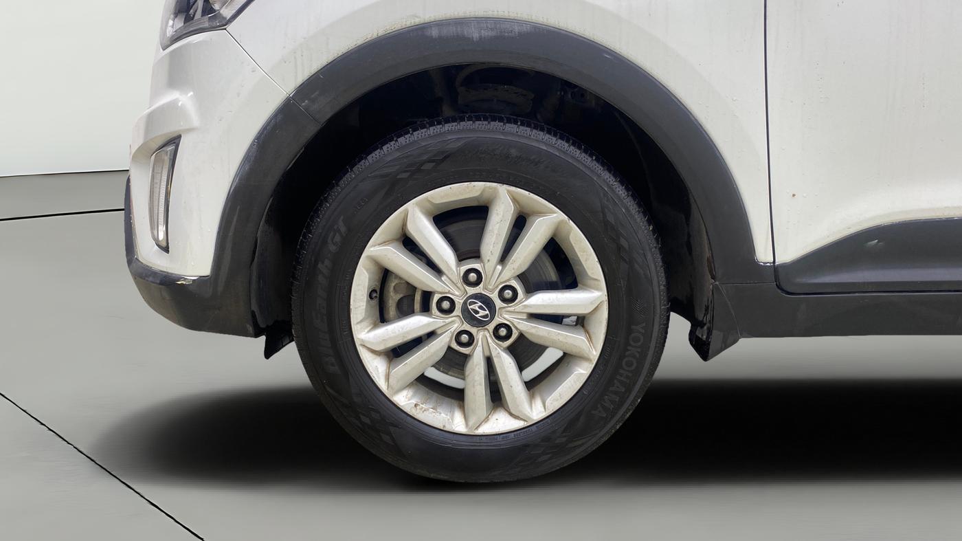 2016 Hyundai Creta SX PLUS 1.6 PETROL, Petrol, Manual, 85,593 km, Left Front Wheel