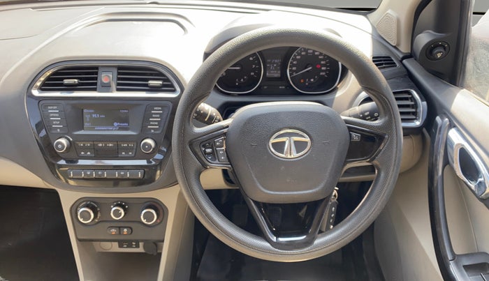 2018 Tata Tiago XZ PETROL, Petrol, Manual, 27,570 km, Steering Wheel Close Up