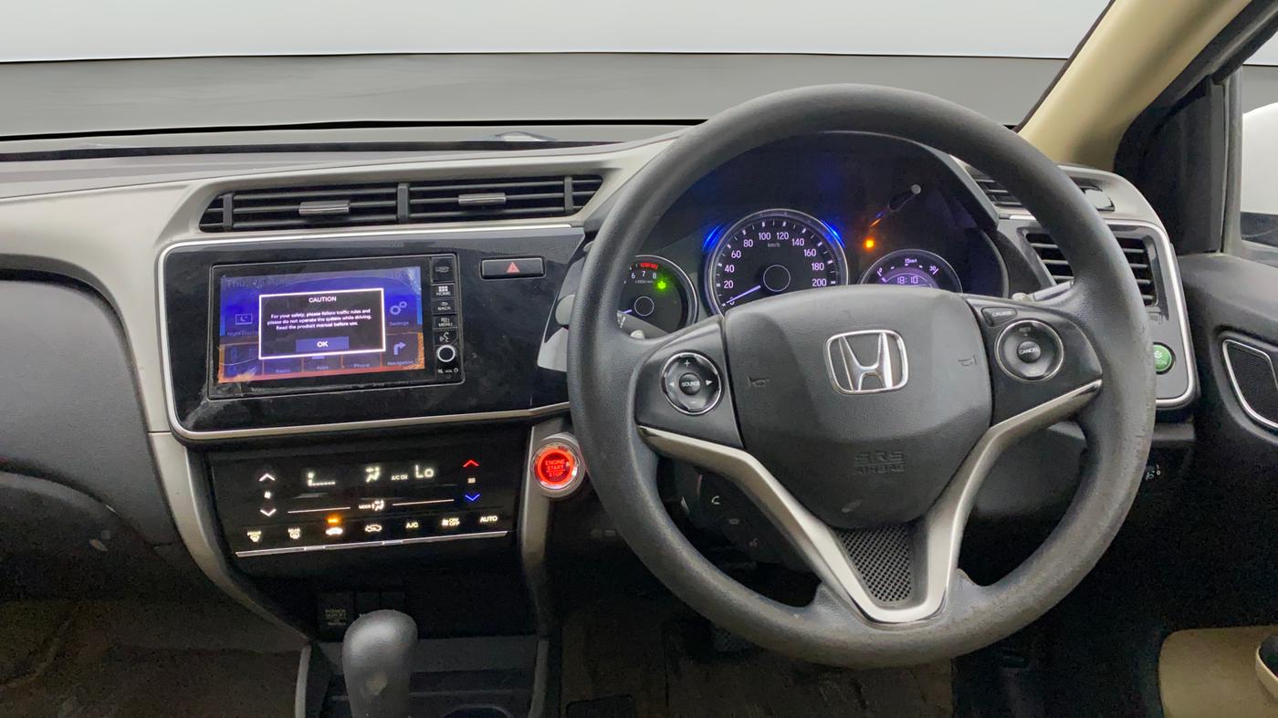 2019 Honda City 1.5L I-VTE V CVT, Petrol, Automatic, 1,08,300 km, Steering Wheel Close Up