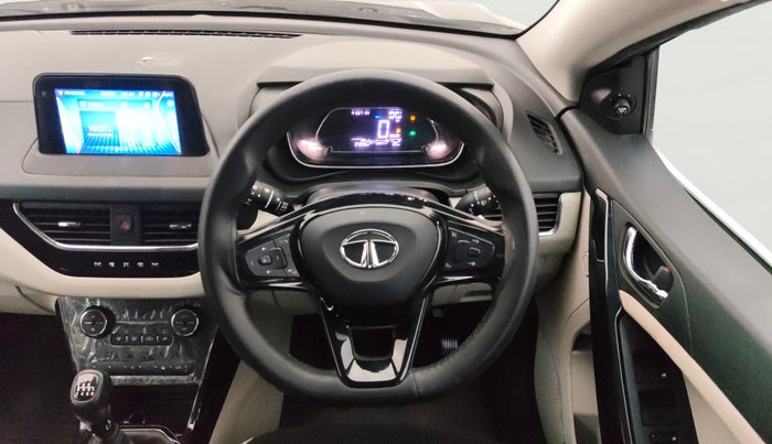 2023 Tata NEXON XZ PLUS DIESEL SUNROOF, Diesel, Manual, 34,838 km, Steering Wheel Close Up