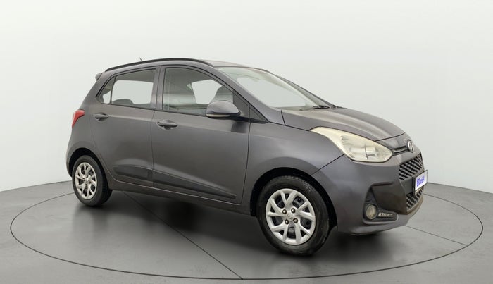 2019 Hyundai Grand i10 SPORTZ 1.2 KAPPA VTVT, Petrol, Manual, 46,953 km, Right Front Diagonal