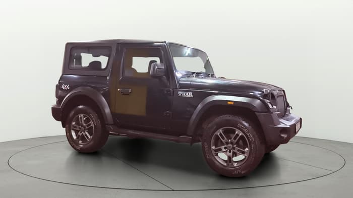 2022 Mahindra Thar LX PETROL HT 4WD AT, Petrol, Automatic, 41,686 km, Right Front Diagonal