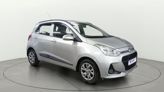 2018 Hyundai Grand i10 SPORTZ 1.2 KAPPA VTVT, Petrol, Manual, 22,119 km, Right Front Diagonal
