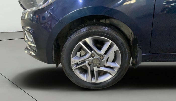 2022 Tata TIGOR XZ PLUS LEATHERETTE, Petrol, Manual, 8,341 km, Left Front Wheel