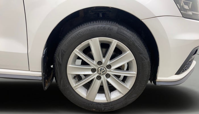 2020 Volkswagen Vento HIGHLINE 1.0L TSI, Petrol, Manual, 1,10,984 km, Right Front Wheel