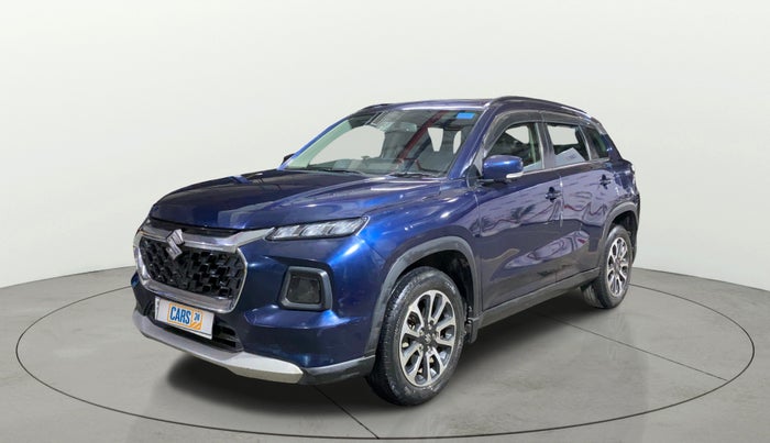 2022 Maruti Grand Vitara ALPHA SMART HYBRID AT, Petrol, Automatic, 58,453 km, Left Front Diagonal