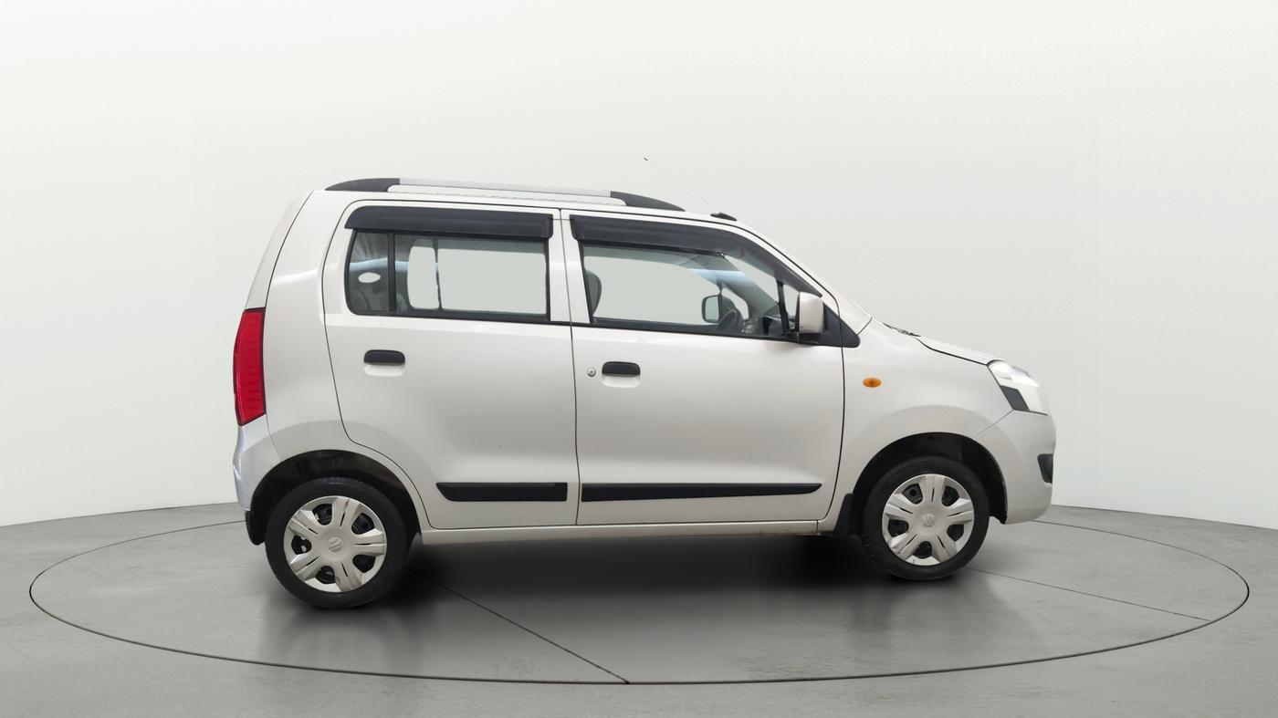 2017 Maruti Wagon R 1.0 VXI, Petrol, Manual, 34,612 km, Right Side View
