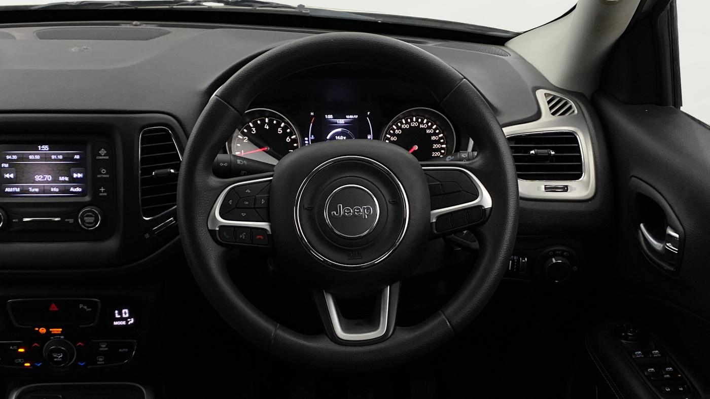 2019 Jeep Compass SPORT PLUS 1.4 PETROL, Petrol, Manual, 39,860 km, Steering Wheel Close Up