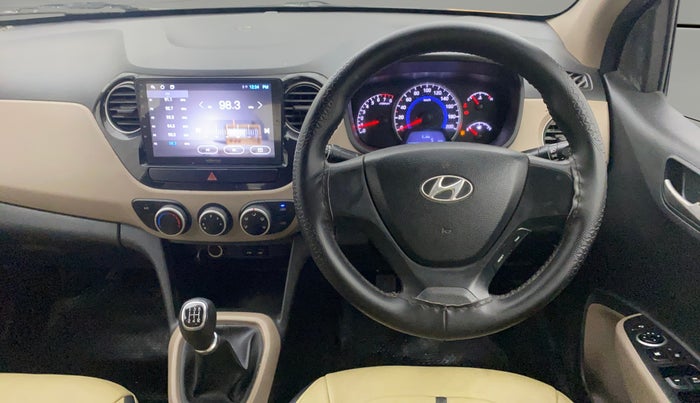 2014 Hyundai Grand i10 SPORTZ 1.2 KAPPA VTVT, Petrol, Manual, 25,663 km, Steering Wheel Close Up