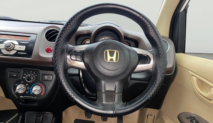 2013 Honda Brio S MT, Petrol, Manual, 79,070 km, Steering Wheel Close Up