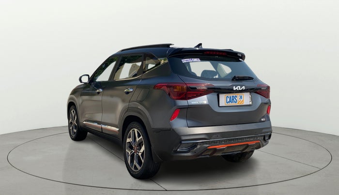 2022 KIA SELTOS X LINE 1.4 PETROL DCT, Petrol, Automatic, 51,292 km, Left Back Diagonal