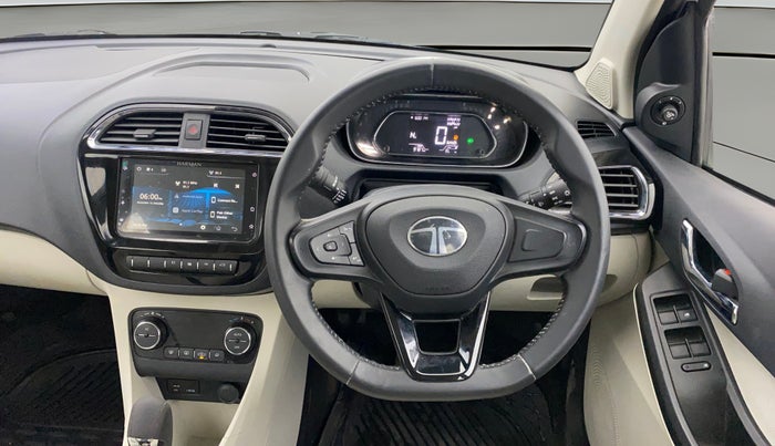 2024 Tata TIGOR XZA Plus iCNG , CNG, Automatic, 9,187 km, Steering Wheel Close Up