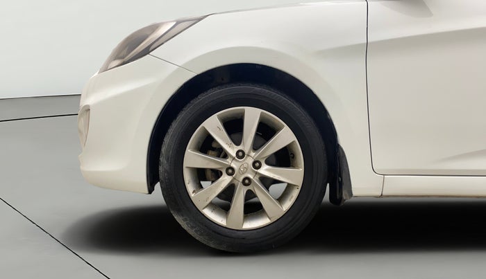 2013 Hyundai Verna FLUIDIC 1.6 VTVT SX, Petrol, Manual, 71,915 km, Left Front Wheel