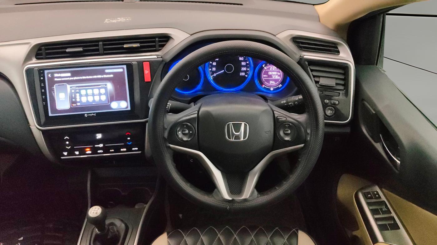 2015 Honda City 1.5L I-VTEC V MT, Petrol, Manual, 69,861 km, Steering Wheel Close Up