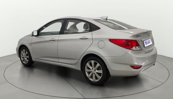 2013 Hyundai Verna FLUIDIC 1.6 VTVT SX, Petrol, Manual, 50,683 km, Left Back Diagonal
