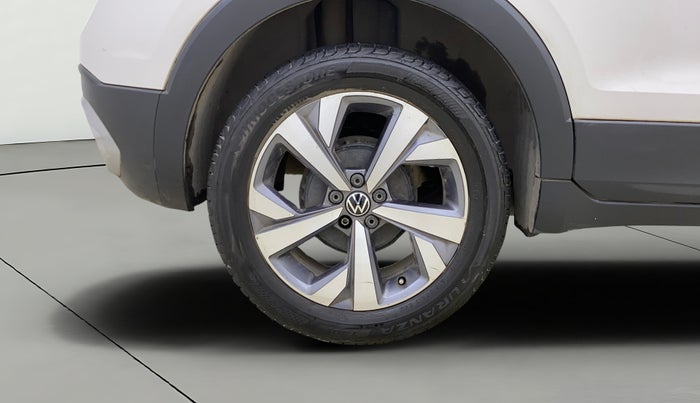 2022 Volkswagen TAIGUN TOPLINE 1.0 TSI AT, Petrol, Automatic, 55,400 km, Right Rear Wheel