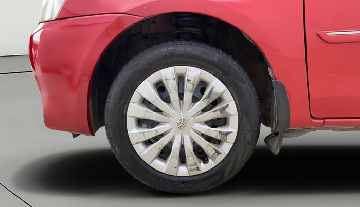 2014 Toyota Etios G, Petrol, Manual, 31,957 km, Left Front Wheel
