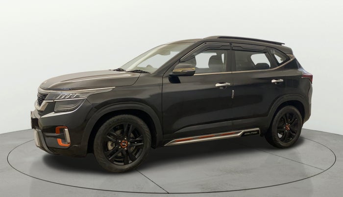 2021 KIA SELTOS HTX ANNIVERSARY EDITION 1.5 PETROL IVT, Petrol, Automatic, 68,287 km, Left Front Diagonal