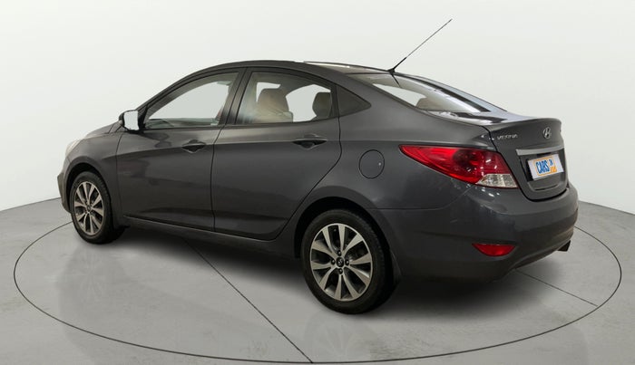 2013 Hyundai Verna FLUIDIC 1.6 VTVT SX, Petrol, Manual, 77,894 km, Left Back Diagonal