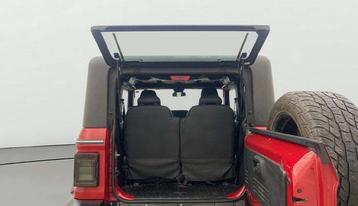 2021 Mahindra Thar LX PETROL HT 4WD AT, Petrol, Automatic, 35,731 km, Boot Door Open