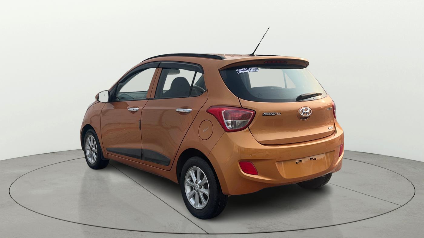 2015 Hyundai Grand i10 ASTA AT 1.2 KAPPA VTVT, Petrol, Automatic, 87,358 km, Left Back Diagonal