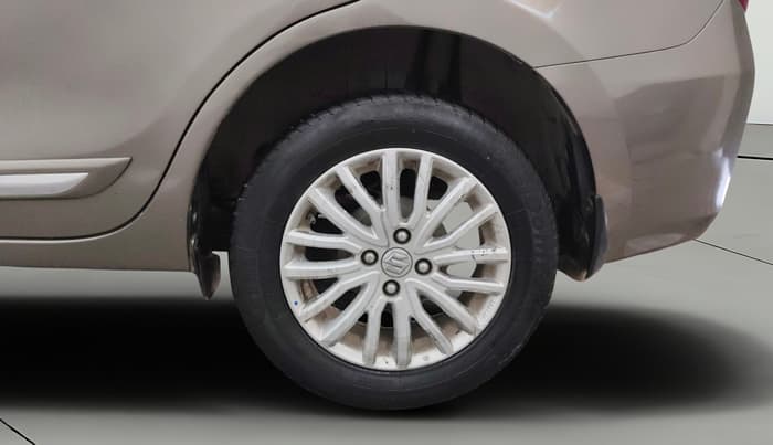 2017 Maruti Dzire ZXI, Petrol, Manual, 79,372 km, Left Rear Wheel