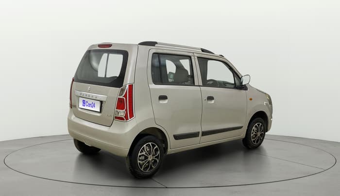 2014 Maruti Wagon R 1.0 LXI CNG, CNG, Manual, 77,391 km, Right Back Diagonal