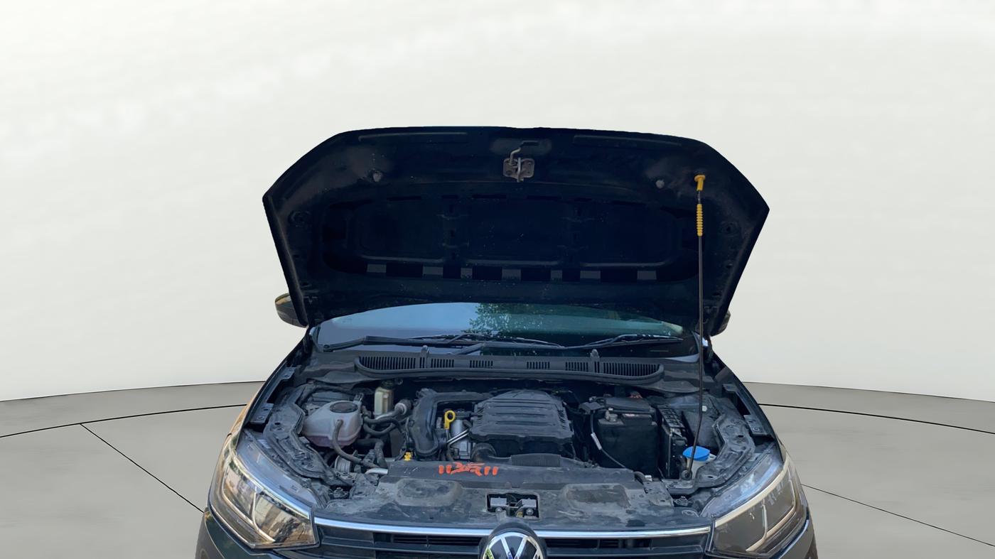 2023 Volkswagen VIRTUS COMFORTLINE TSI 1.0 MT, Petrol, Manual, 40,349 km, Open Bonet