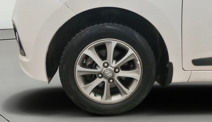 2015 Hyundai Grand i10 ASTA 1.2 KAPPA VTVT, Petrol, Manual, 45,424 km, Left Front Wheel