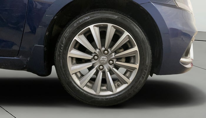 2022 Maruti Ciaz ALPHA  AT 1.5 SHVS PETROL, Petrol, Automatic, 67,344 km, Right Front Wheel