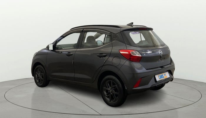 2021 Hyundai GRAND I10 NIOS SPORTZ AMT 1.2 KAPPA VTVT, Petrol, Automatic, 24,905 km, Left Back Diagonal