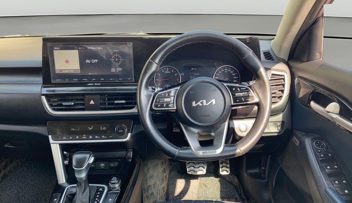 2022 KIA SELTOS X LINE 1.4 PETROL DCT, Petrol, Automatic, 51,292 km, Steering Wheel Close Up