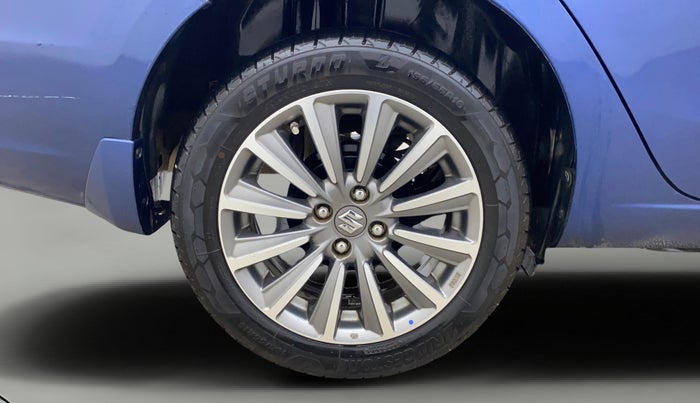 2018 Maruti Ciaz ALPHA  AT 1.5 SHVS PETROL, Petrol, Automatic, 72,976 km, Right Rear Wheel