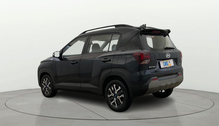 2024 Hyundai EXTER SX(O) 1.2 AMT, Petrol, Automatic, 9,654 km, Left Back Diagonal