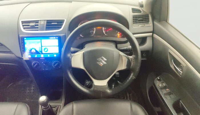 2013 Maruti Swift VXI, Petrol, Manual, 63,711 km, Steering Wheel Close Up