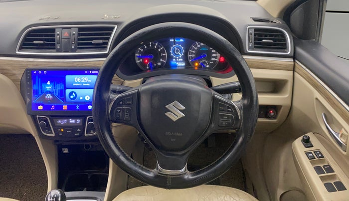 2020 Maruti Ciaz ALPHA 1.5 SHVS PETROL, CNG, Manual, 1,43,410 km, Steering Wheel Close Up