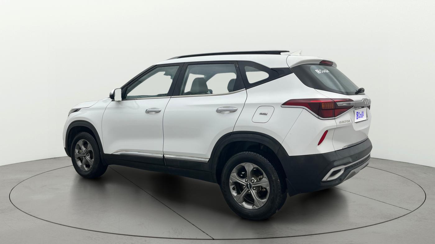 2022 KIA SELTOS HTK PLUS 1.5 IMT, Petrol, Manual, 20,558 km, Left Back Diagonal
